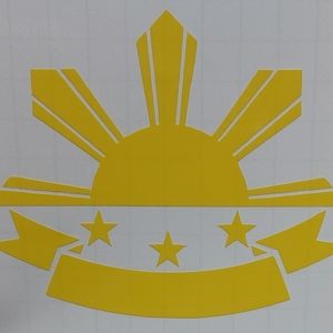 Filipino car decal